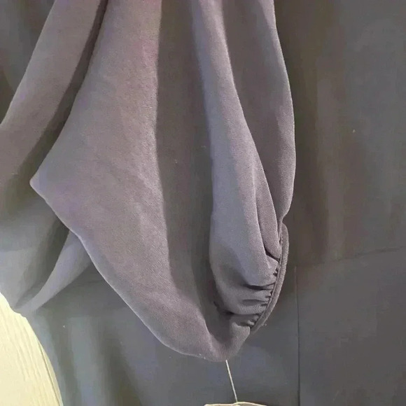 Chaps twist front midi dress navy blue new with tags 8 - Picture 10 of 12